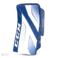 CCM Axis Senior Goalie Blocker -Ccm ccm blockers ccm axis senior goalie blocker white blue regular 28741225054274