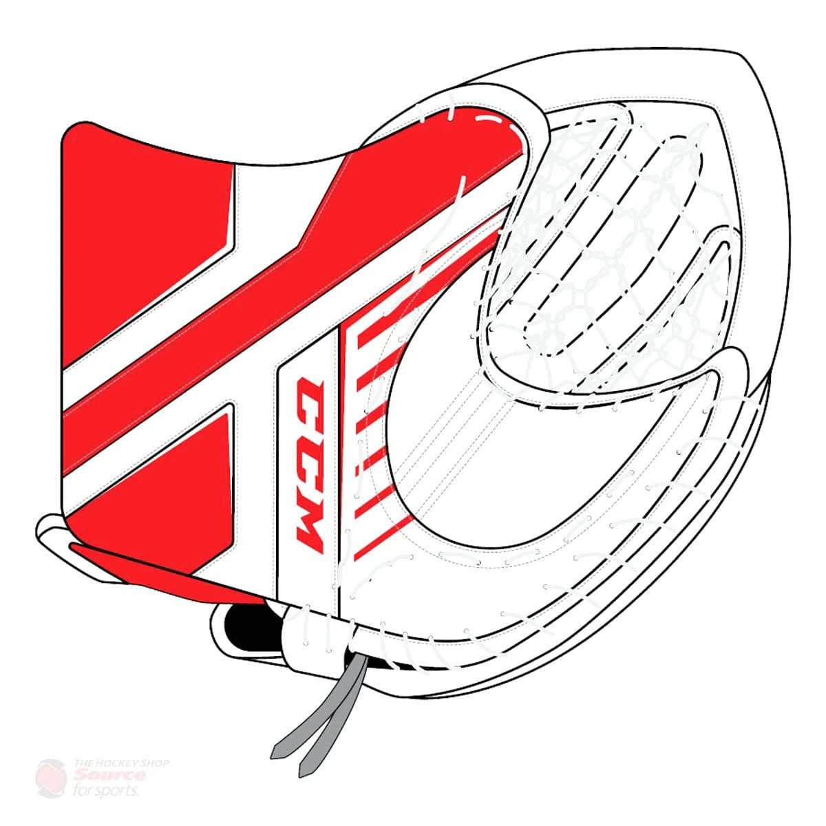 CCM Axis A1.5 Junior Goalie Catcher 11 CCM Axis A1.5 Junior Goalie Catcher - Image 11