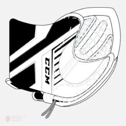 CCM Axis A1.9 Senior Goalie Catcher -Ccm ccm catchers ccm axis a1 9 senior goalie catcher white white black black regular 14023704510530