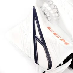 CCM Extreme Flex 4 Pro Stock Senior Goalie Catcher - Stuart Skinner -Ccm ccm catchers ccm extreme flex 4 pro stock senior goalie catcher stuart skinner white black orange regular 29069859520578