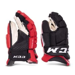 CCM Jetspeed FT4 Pro Senior Hockey Gloves -Ccm ccm gloves ccm jetspeed ft4 pro senior hockey gloves black red white 13 28743849738306