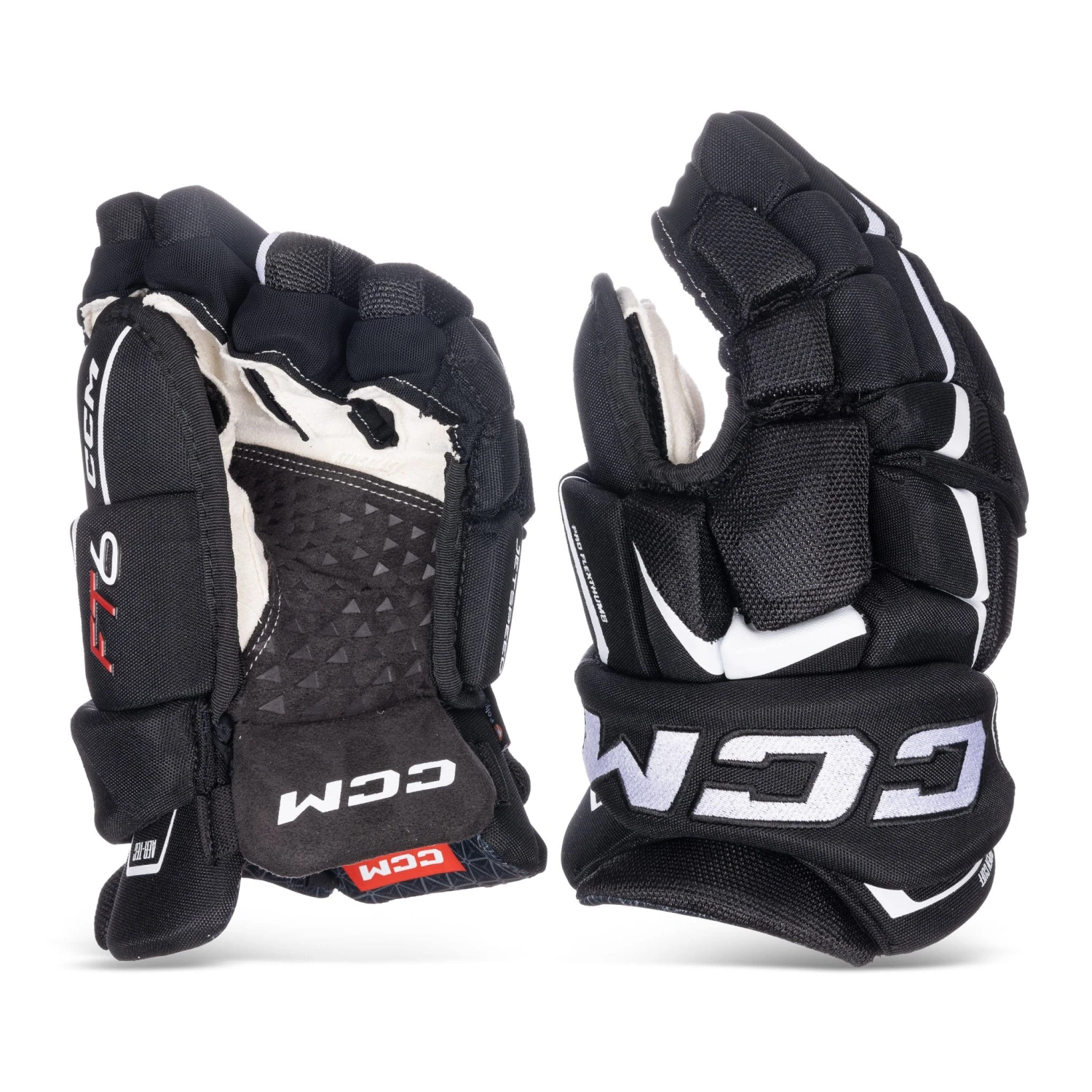 CCM Jetspeed FT6 Junior Hockey Gloves 2 CCM Jetspeed FT6 Junior Hockey Gloves - Image 2
