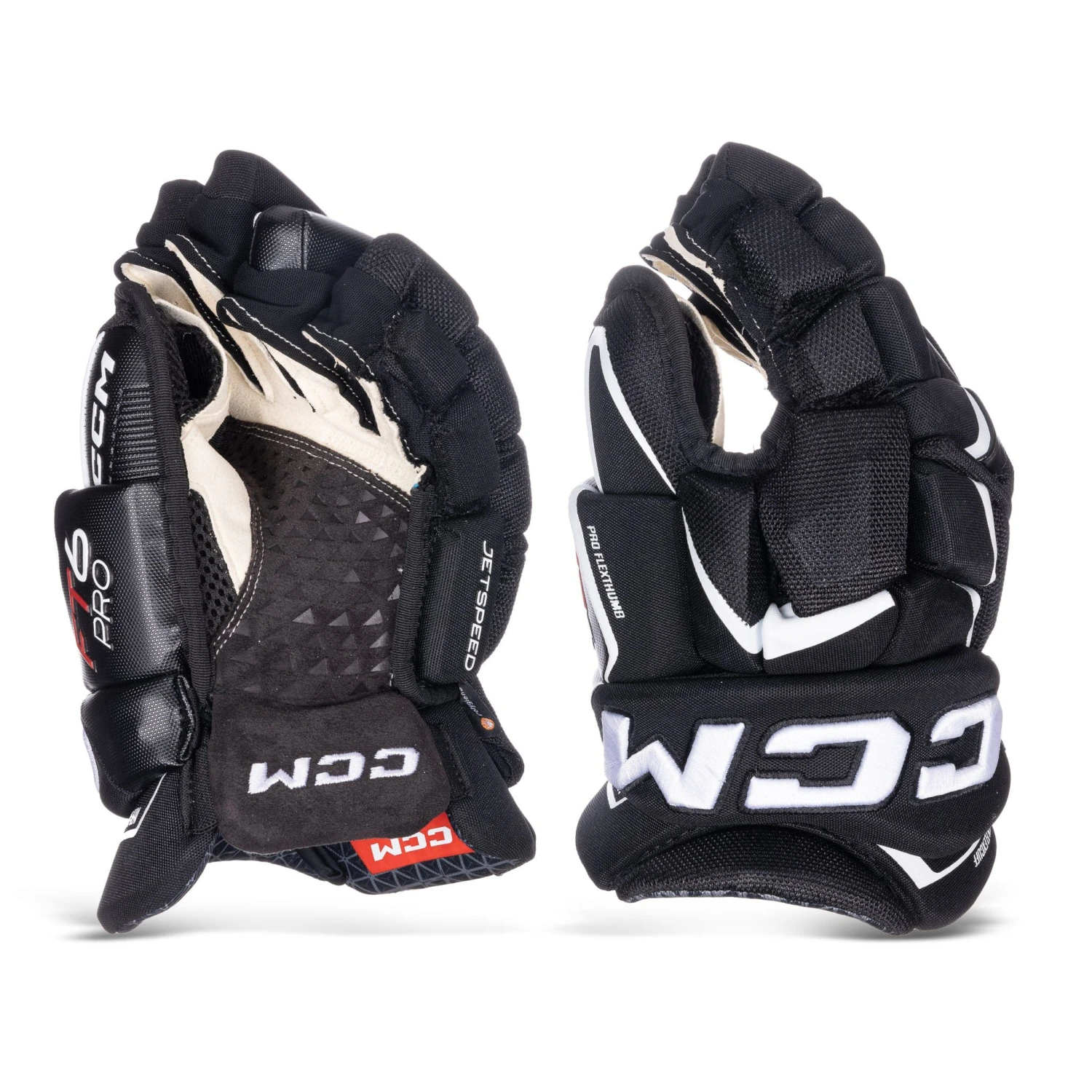 CCM Jetspeed FT6 Pro Senior Hockey Gloves 2 CCM Jetspeed FT6 Pro Senior Hockey Gloves - Image 2