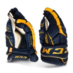 CCM Tacks 9080 Senior Hockey Gloves 28 CCM Tacks 9080 Senior Hockey Gloves -Ccm ccm gloves ccm tacks 9080 senior hockey gloves navy gold 13 28743810547778