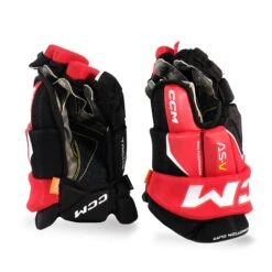 CCM Tacks AS-V Senior Hockey Gloves -Ccm ccm gloves ccm tacks as v senior hockey gloves black red white 13 30184751071298