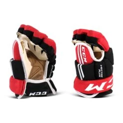 CCM Tacks Vector Plus Junior Hockey Gloves -Ccm ccm gloves ccm tacks vector plus junior hockey gloves black red white 10 30214049660994