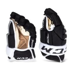 CCM Tacks Vector Plus Senior Hockey Gloves (2020) -Ccm ccm gloves ccm tacks vector plus senior hockey gloves 2020 black white 13 28743853178946