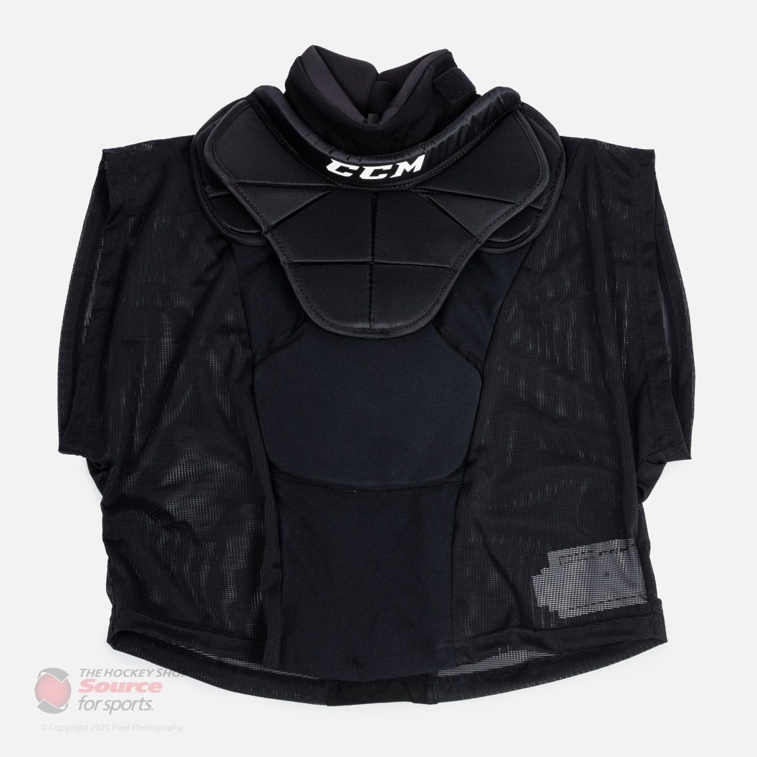 CCM Pro Shirt Style Senior Goalie Neck Guard 2 CCM Pro Shirt Style Senior Goalie Neck Guard - Image 2