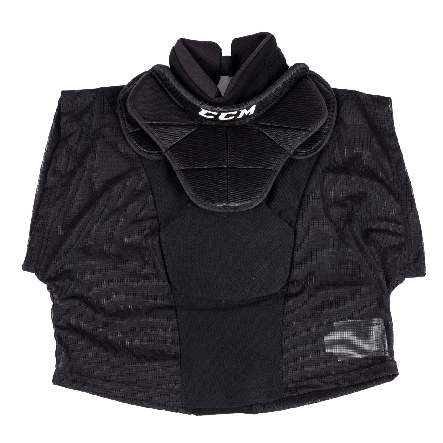 CCM Pro Shirt Style Senior Goalie Neck Guard 1 CCM Pro Shirt Style Senior Goalie Neck Guard