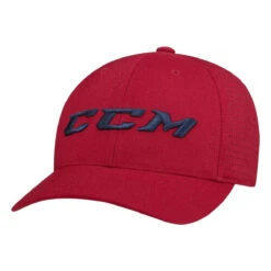 CCM Perforated Structured Flexfit Hat -Ccm ccm hats ccm perforated structured flexfit hat red s m 28743938801730