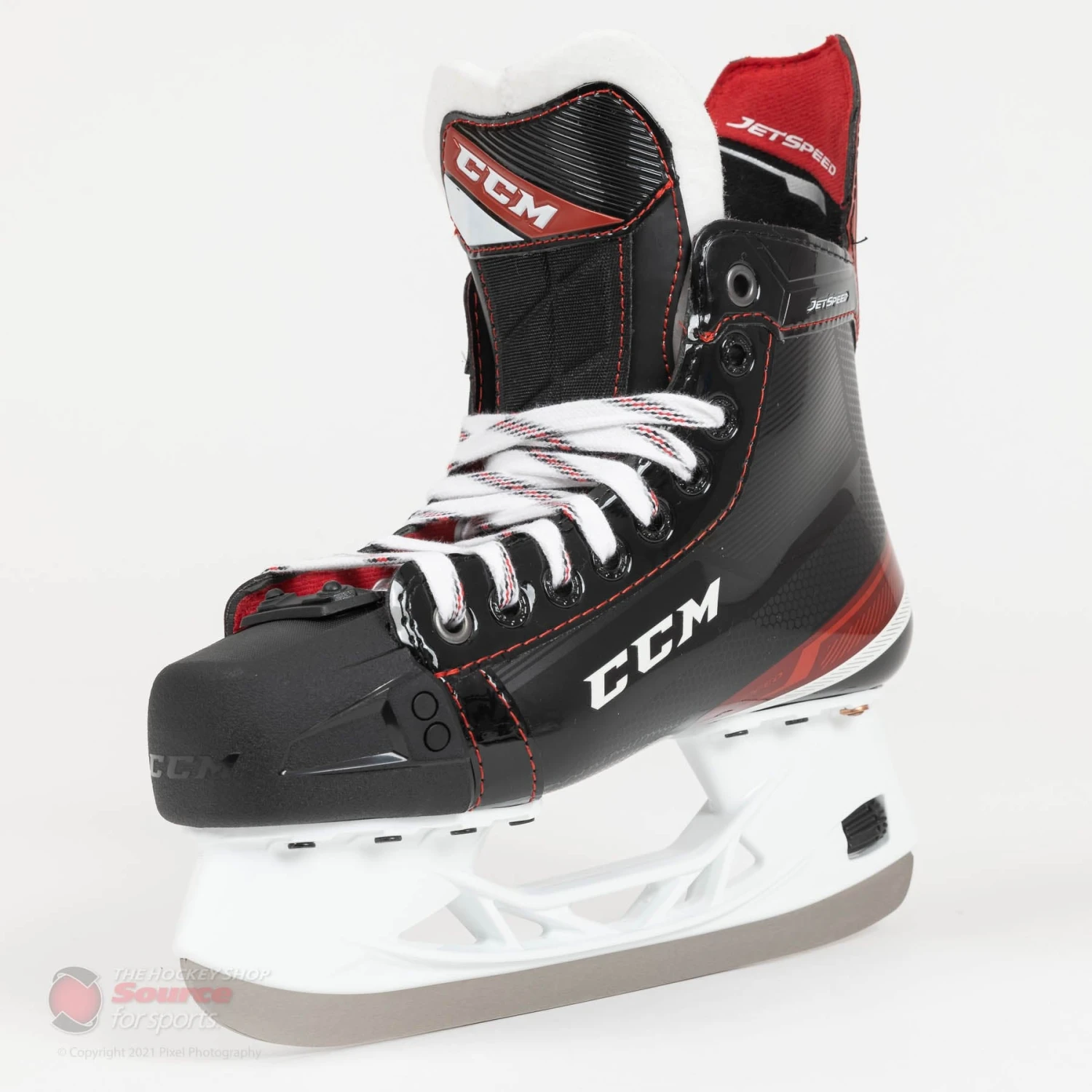 CCM Jetspeed Shock Intermediate Hockey Skates (2021) 2 CCM Jetspeed Shock Intermediate Hockey Skates (2021) - Image 2