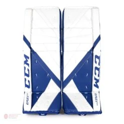CCM Extreme Flex E5.5 Junior Goalie Leg Pads - Source Exclusive -Ccm ccm leg pads ccm extreme flex e5 5 junior goalie leg pads source exclusive toronto maple leafs 26 1 28744299315266