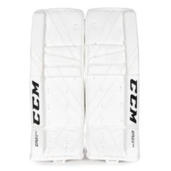 CCM Extreme Flex E5.5 Junior Goalie Leg Pads - Source Exclusive -Ccm ccm leg pads ccm extreme flex e5 5 junior goalie leg pads source exclusive white 26 1 28744299151426