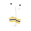 Boston Bruins Away CCM Quicklite 8000 Hockey Socks