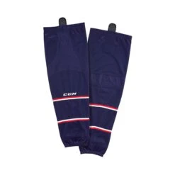 Columbus Blue Jackets Home CCM Quicklite 8000 Hockey Socks