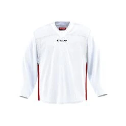 CCM 6000 Senior Goalie Practice Jersey -Ccm ccm practice jerseys ccm 6000 senior goalie practice jersey white red goal cut 28744294268994