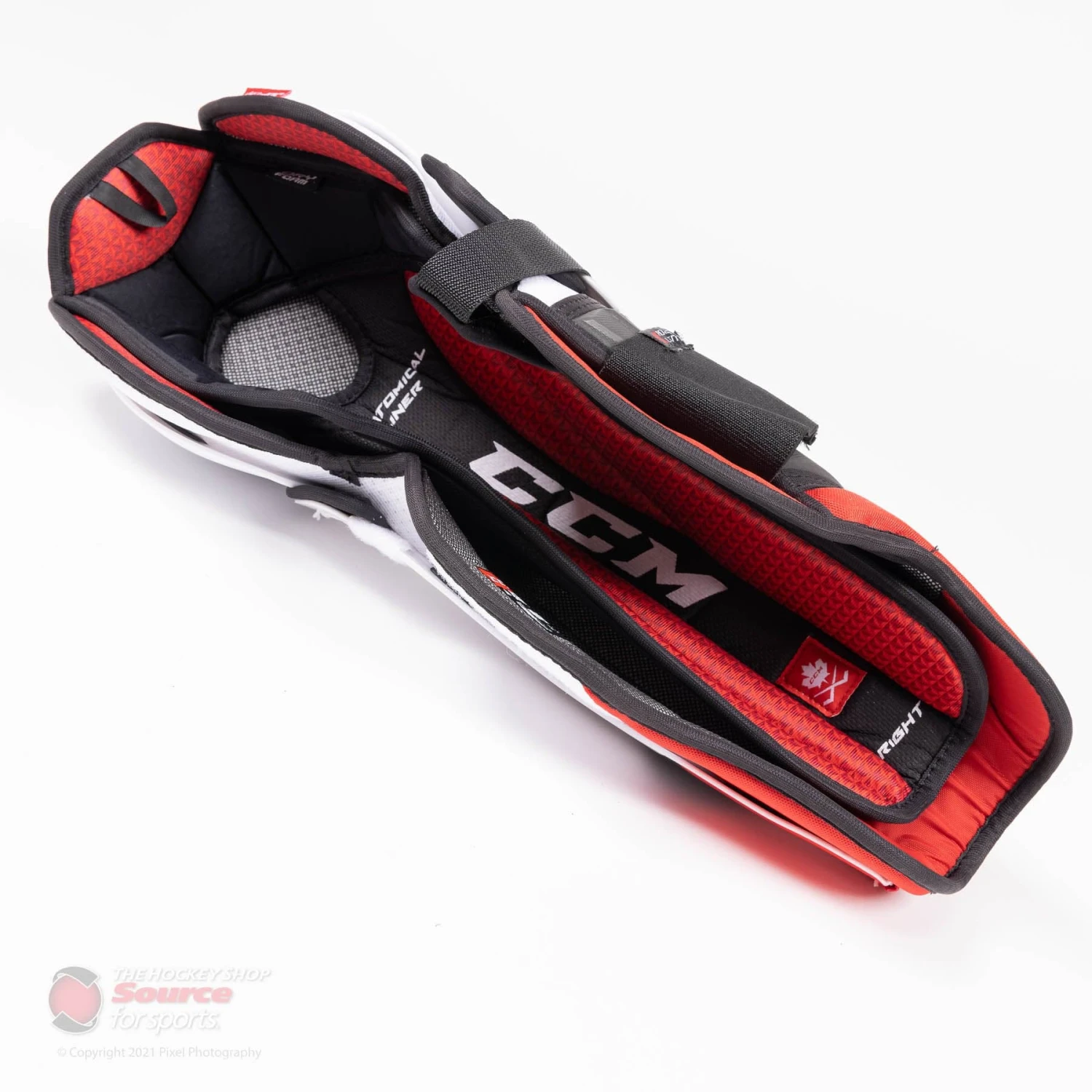 CCM Jetspeed FT4 Pro Senior Hockey Shin Guards 3 CCM Jetspeed FT4 Pro Senior Hockey Shin Guards - Image 3