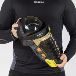 CCM Tacks AS-V Pro Senior Hockey Shin Guards -Ccm ccm shin guards ccm tacks as v pro senior hockey shin guards 29086549213250