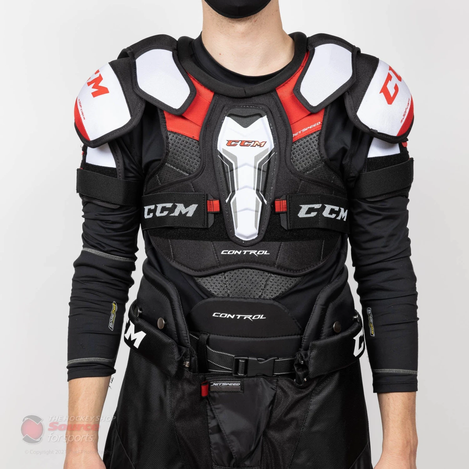 CCM Jetspeed Control Senior Hockey Shoulder Pads (2021) 2 CCM Jetspeed Control Senior Hockey Shoulder Pads (2021) - Image 2