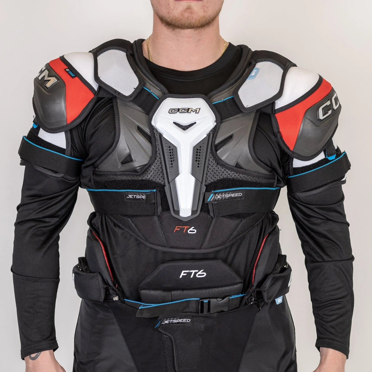 CCM Jetspeed FT6 Senior Hockey Shoulder Pads 12 CCM Jetspeed FT6 Senior Hockey Shoulder Pads - Image 12