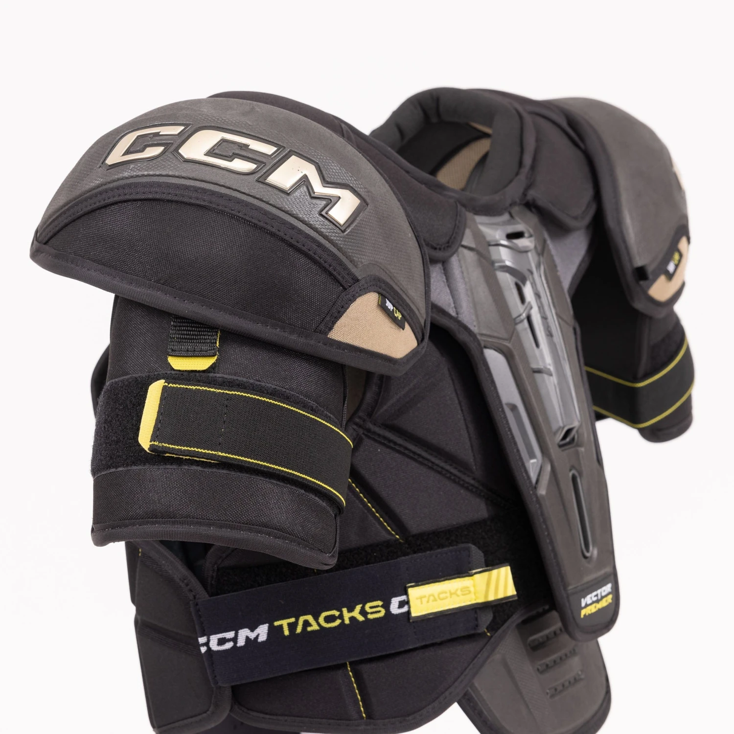 CCM Tacks Vector Premier Junior Hockey Shoulder Pads 3 CCM Tacks Vector Premier Junior Hockey Shoulder Pads - Image 3